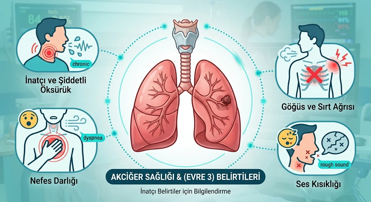 Akciğer Kanseri 3. Evre Belirtileri ve Tedavisi