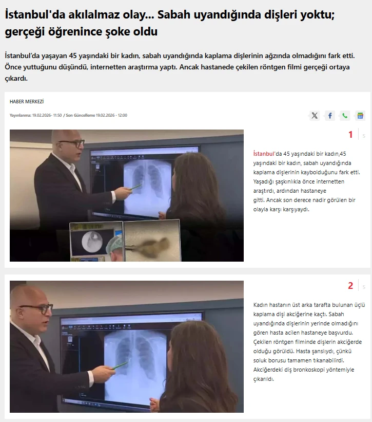 İstanbul’da akılalmaz olay… Sabah uyandığında dişleri yoktu; gerçeği öğrenince şoke oldu