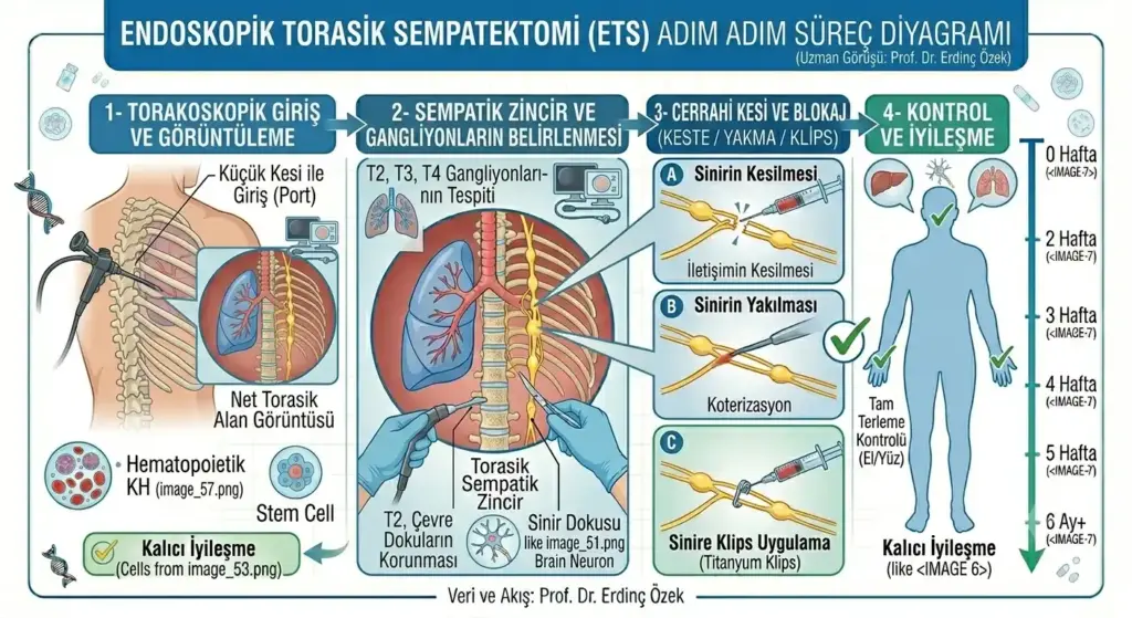 ETS Ameliyatı (Endoskopik Torasik Sempatikotomi) 1 ETS ameliyatı